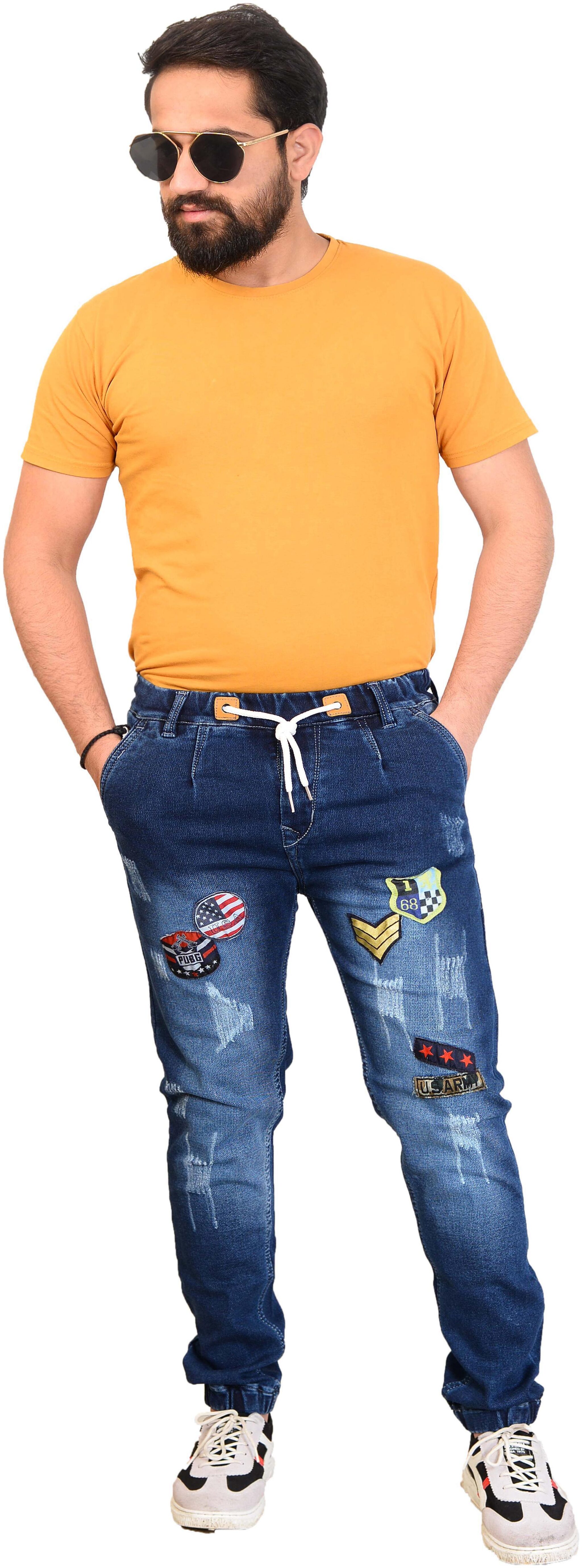

Jaunier Men Blue Jogger Jeans