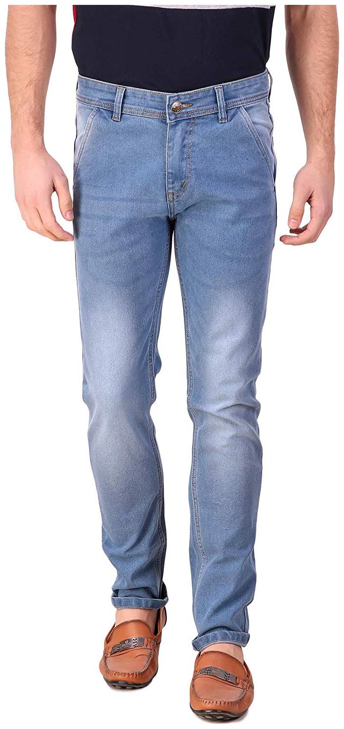 

SATPAL Men Blue Regular Fit Jeans
