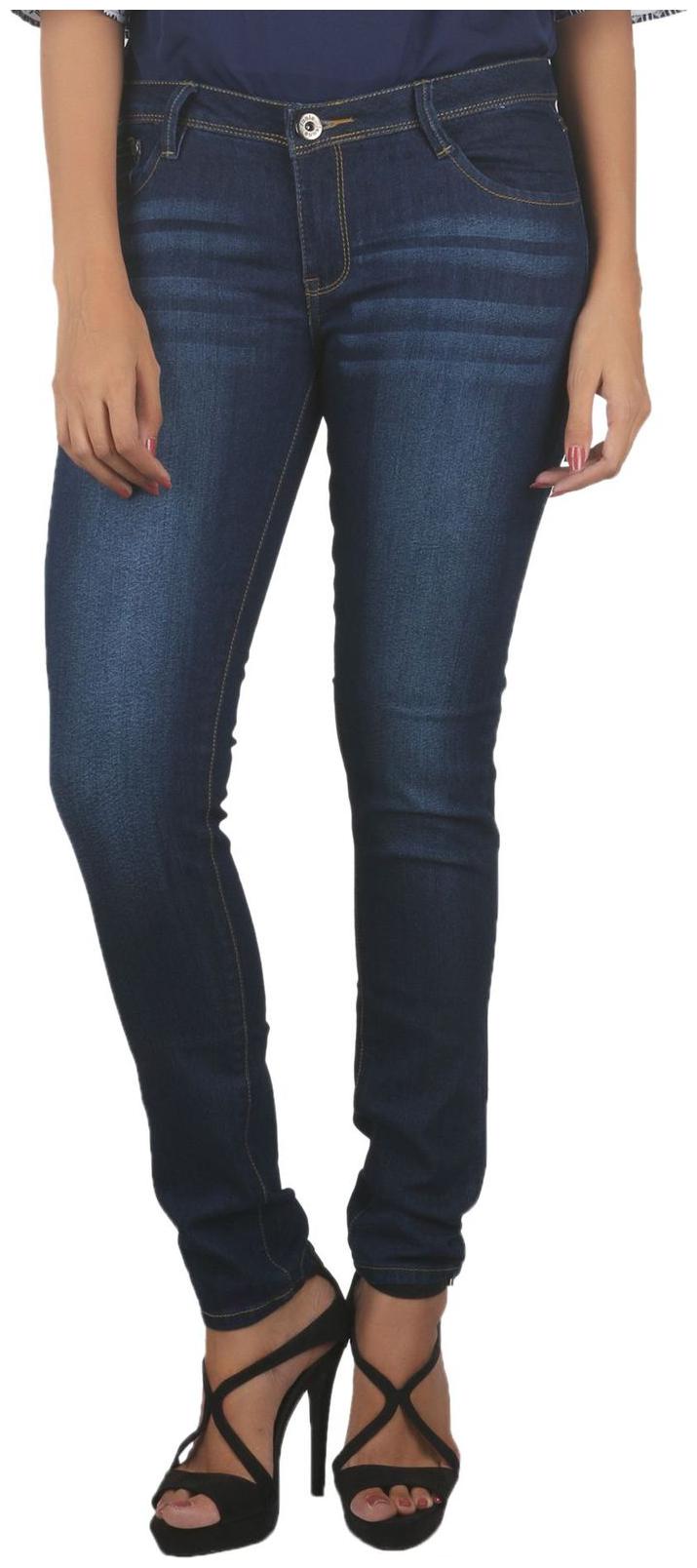 

Jevaraz Women Blue Skinny fit Jeans