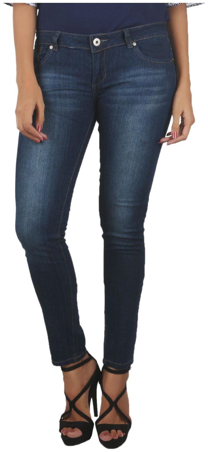 

Jevaraz Women Blue Skinny fit Jeans