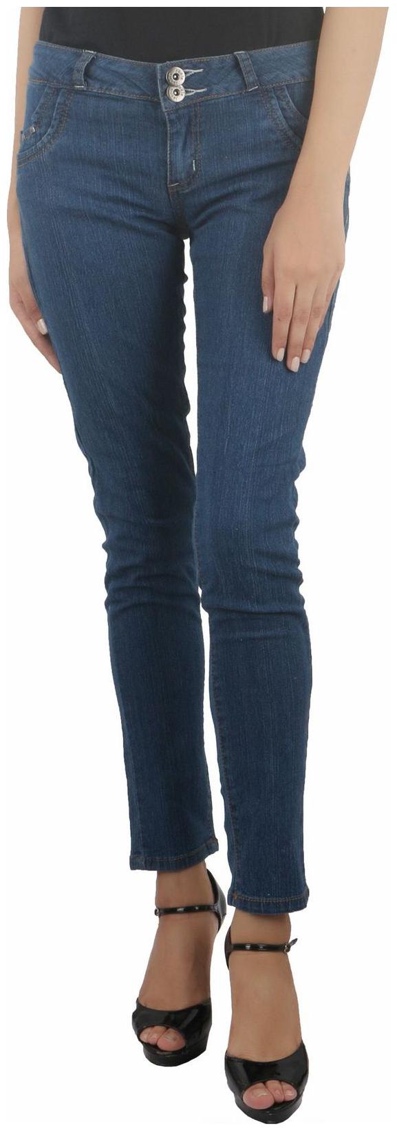 

Jevaraz Women Blue Skinny fit Jeans