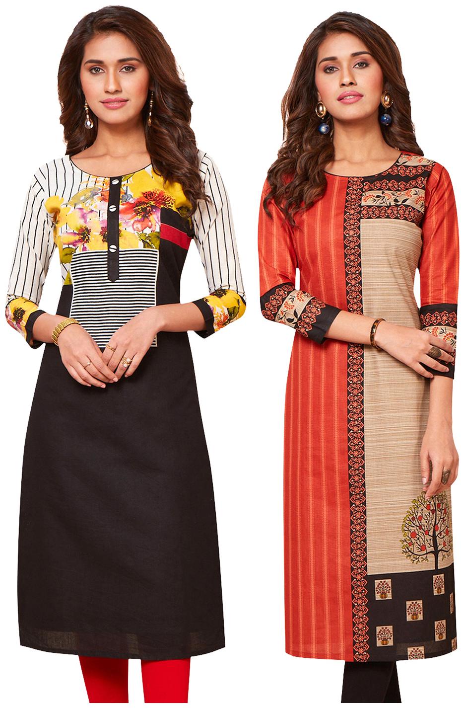 

Jevi Prints Women Pure Cotton Assorted Kurta Fabric