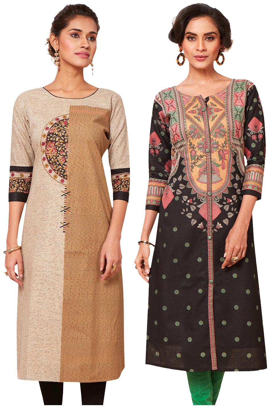 

Jevi Prints Women Pure Cotton Assorted Kurta Fabric
