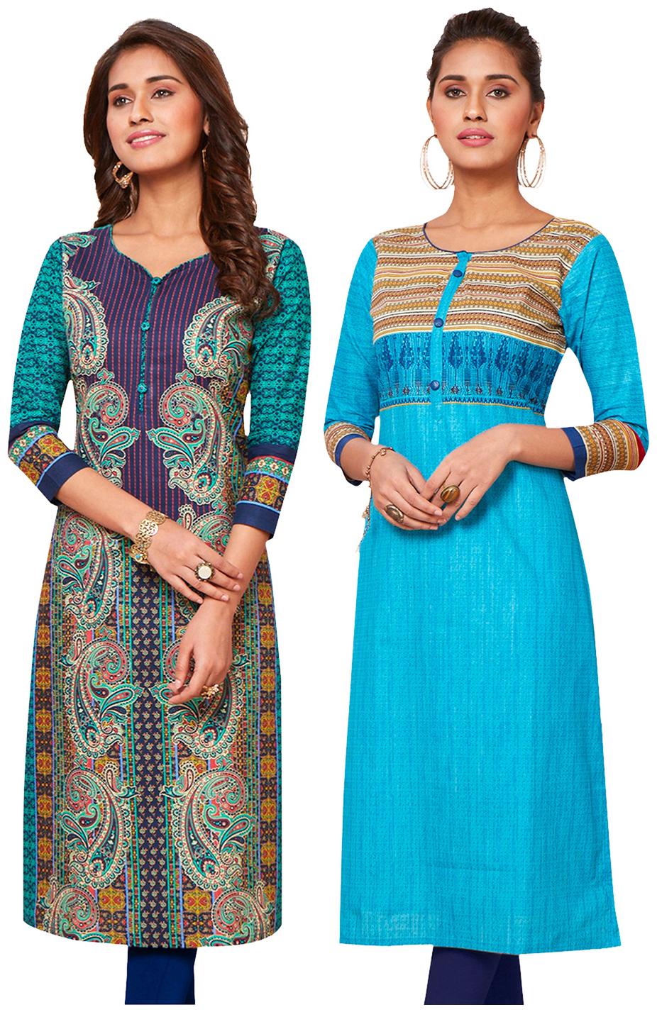 

Jevi Prints Women Pure Cotton Assorted Kurta Fabric