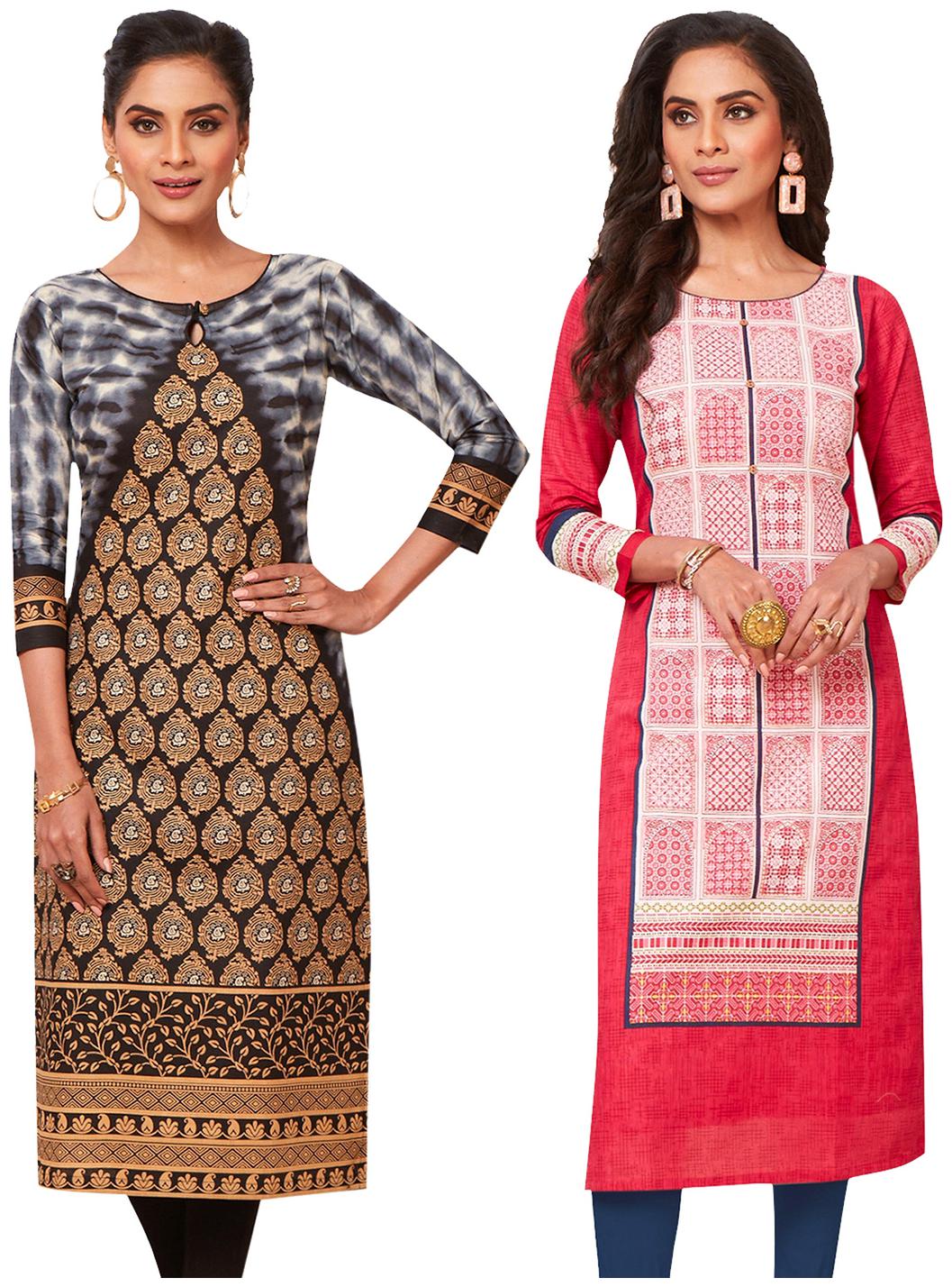 

Jevi Prints Women Pure Cotton Assorted Kurta Fabric