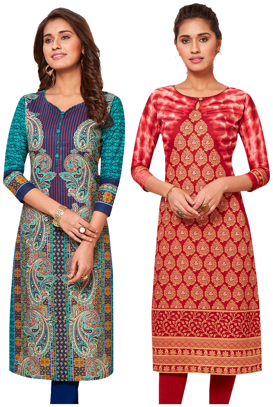

Jevi Prints Women Pure Cotton Assorted Kurta Fabric