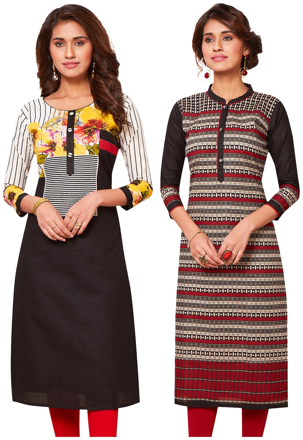 

Jevi Prints Women Pure Cotton Assorted Kurta Fabric