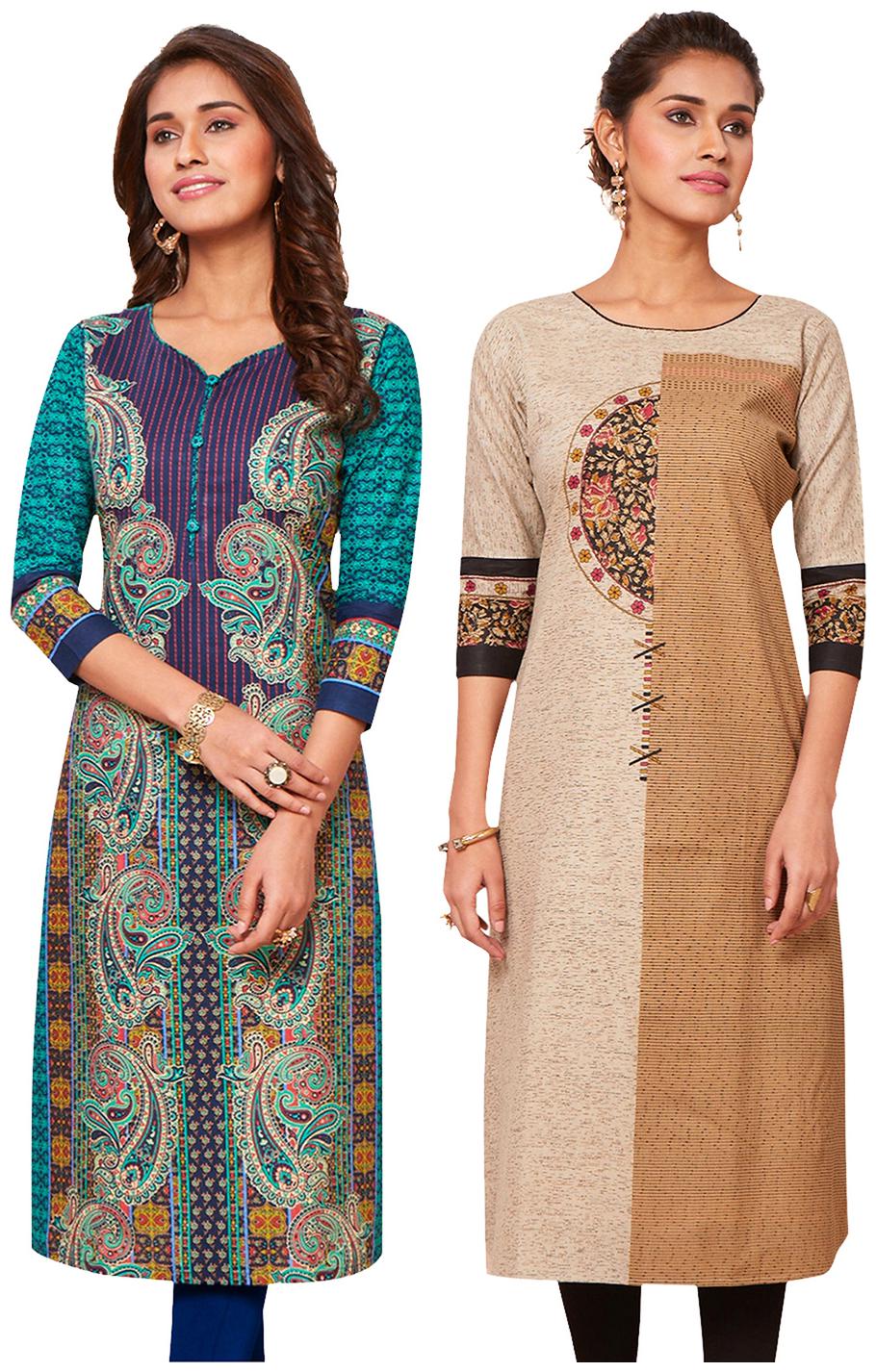 

Jevi Prints Women Pure Cotton Assorted Kurta Fabric