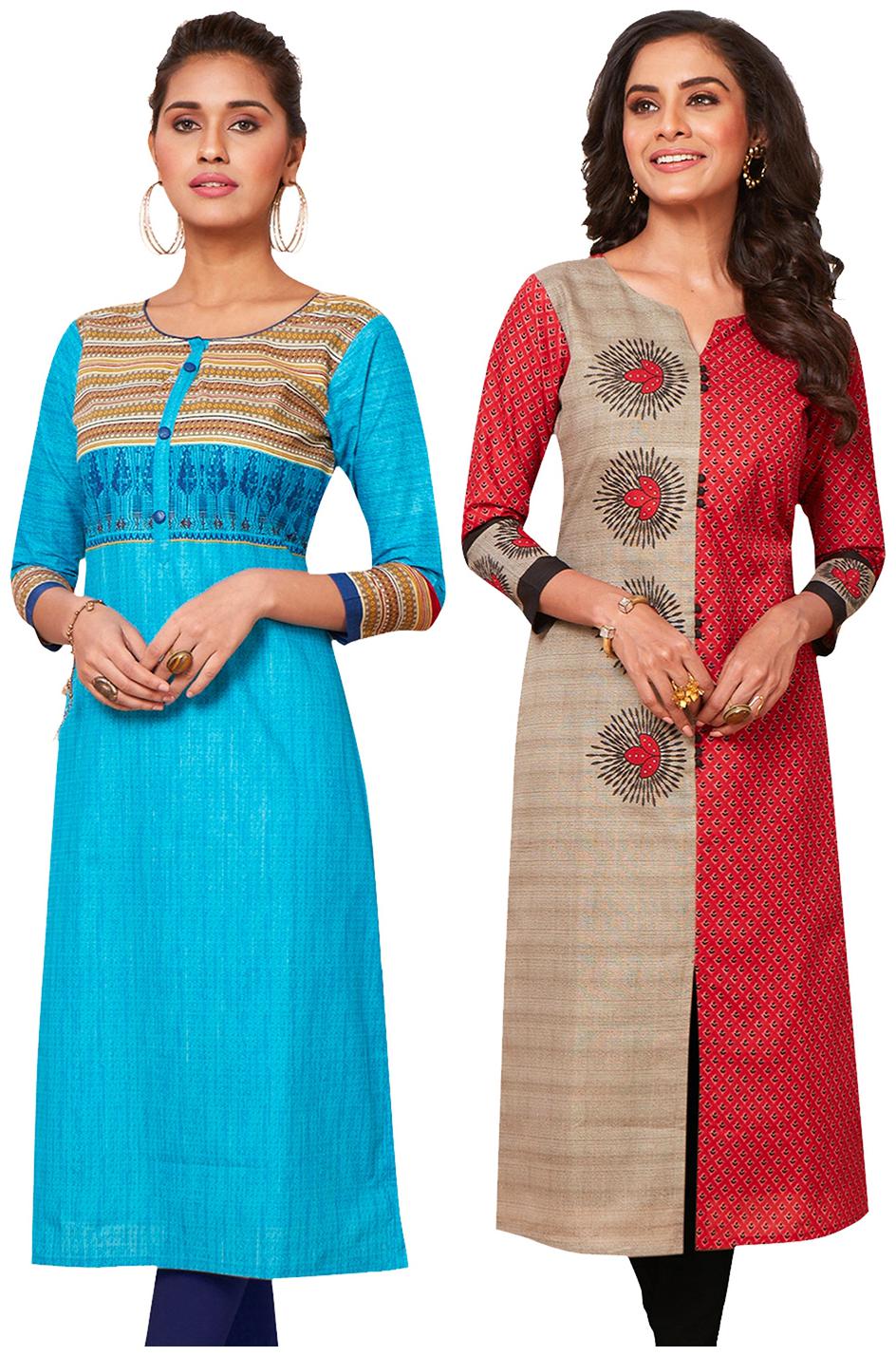 

Jevi Prints Women Pure Cotton Assorted Kurta Fabric
