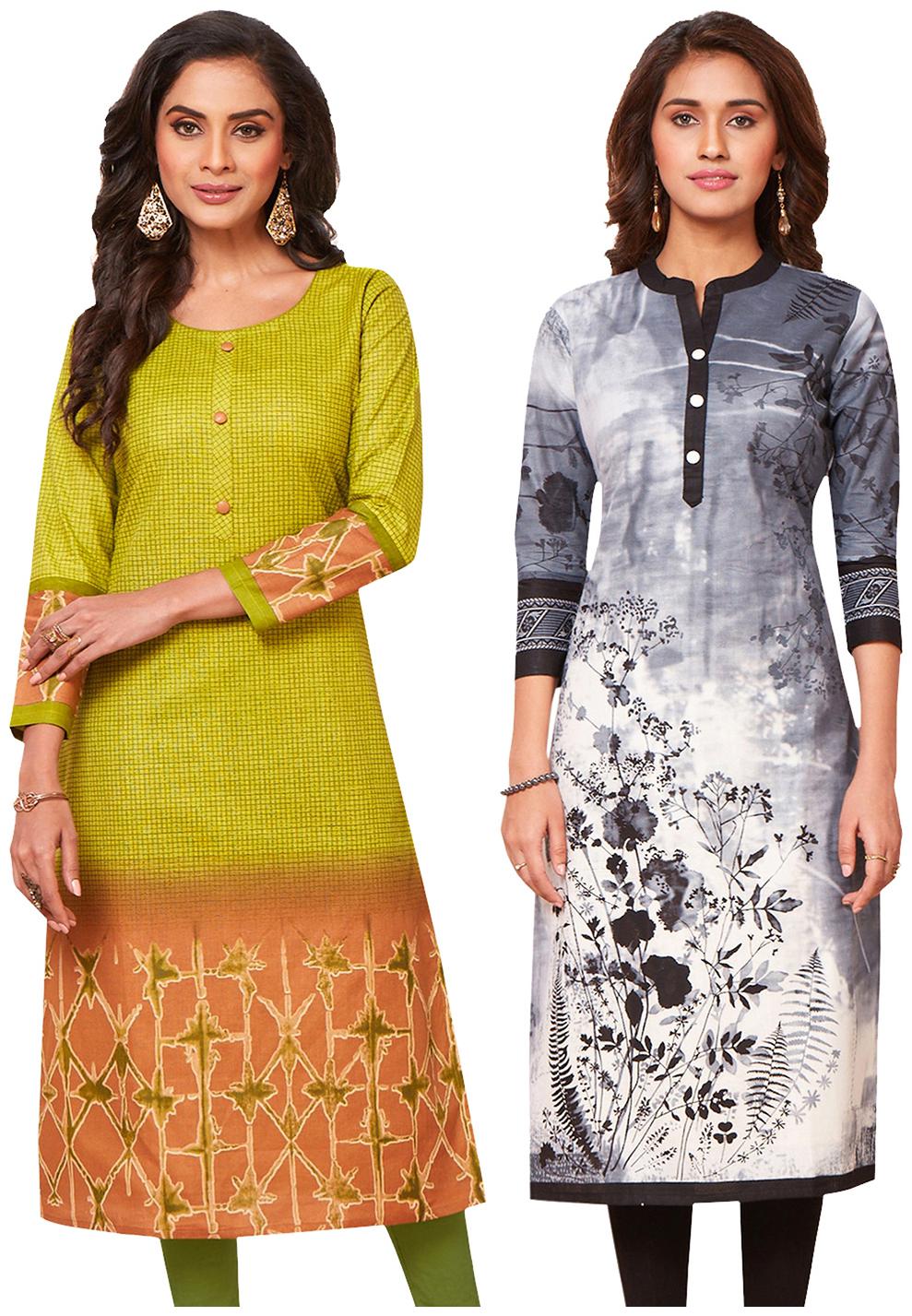 

Jevi Prints Women Pure Cotton Assorted Kurta Fabric