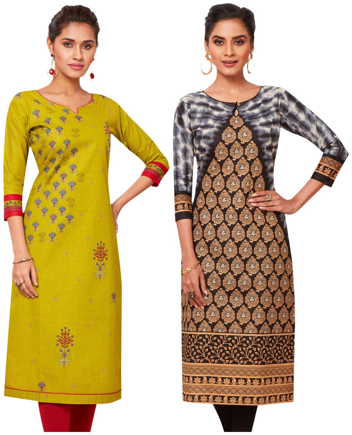 

Jevi Prints Women Pure Cotton Assorted Kurta Fabric