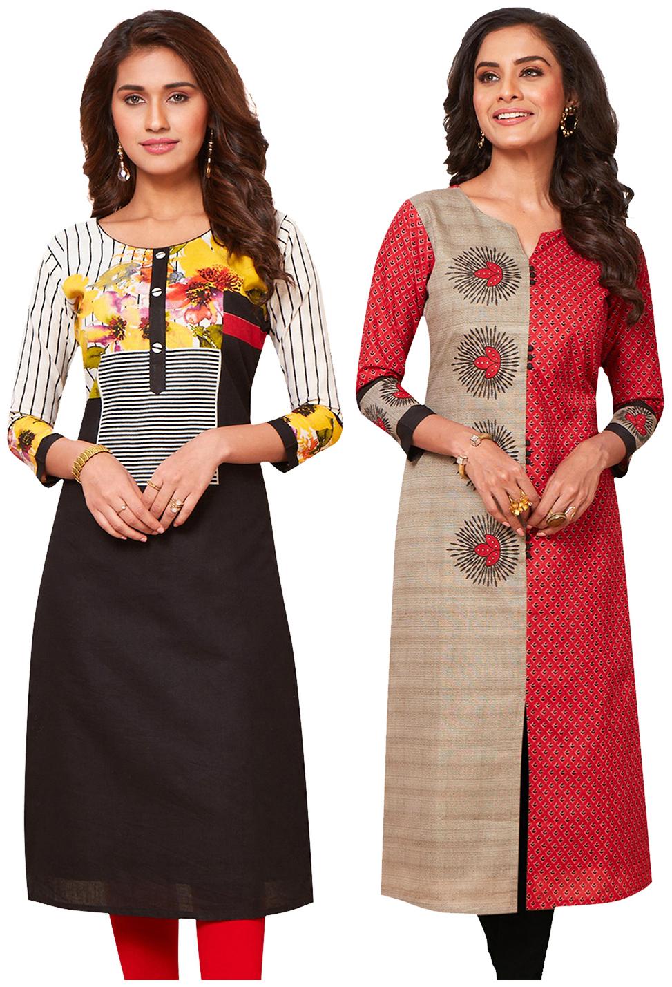 

Jevi Prints Women Pure Cotton Assorted Kurta Fabric