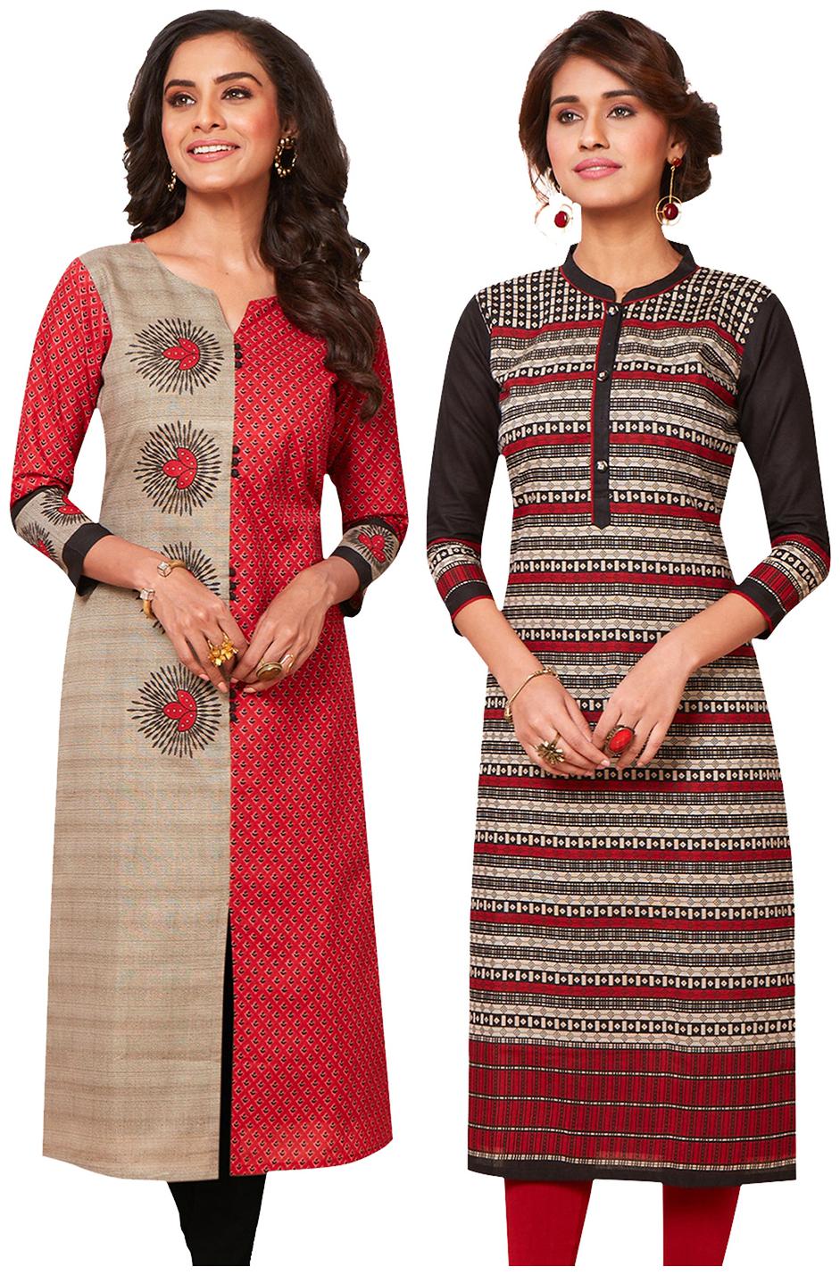 

Jevi Prints Women Pure Cotton Assorted Kurta Fabric