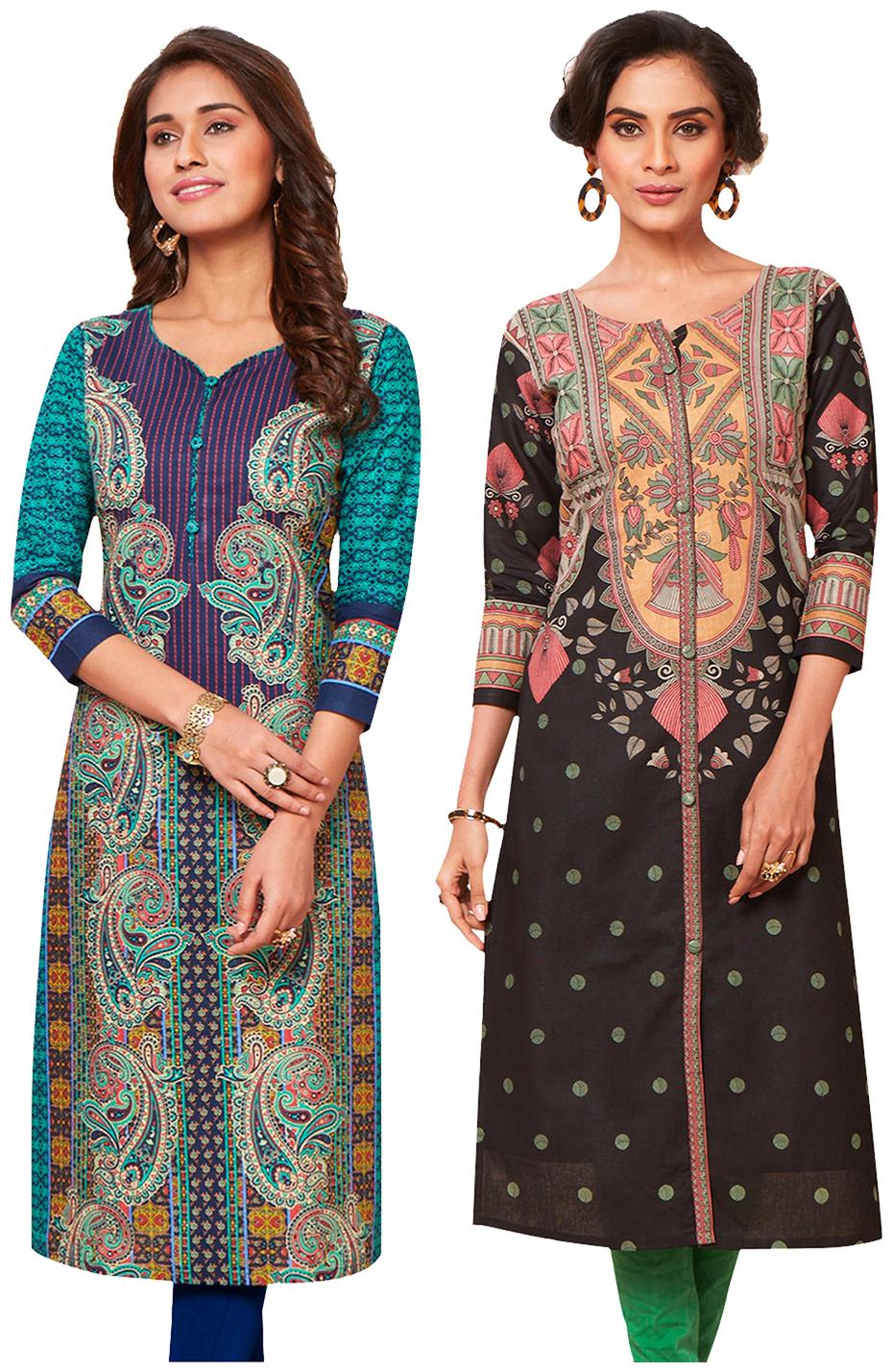 

Jevi Prints Women Pure Cotton Assorted Kurta Fabric