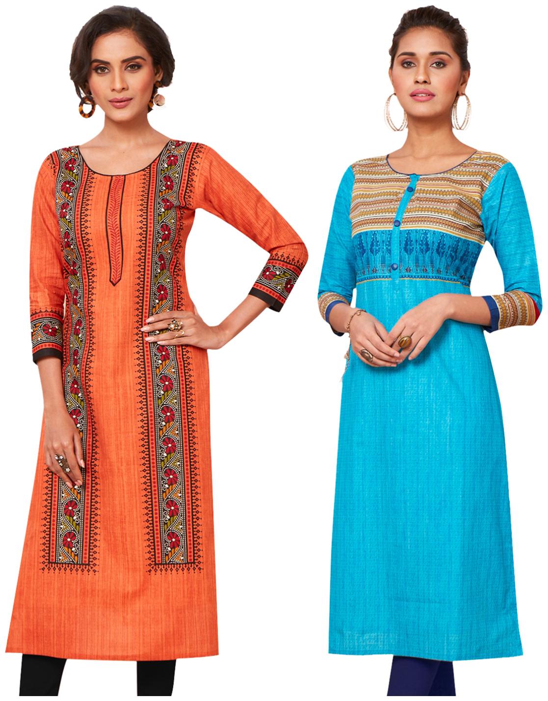 

Jevi Prints Women Pure Cotton Assorted Kurta Fabric