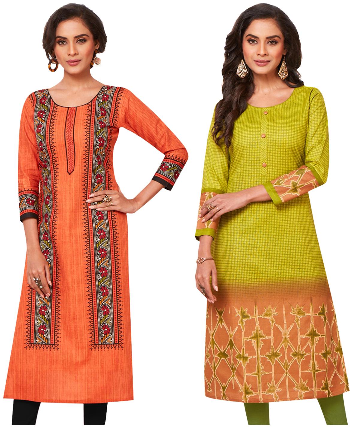 

Jevi Prints Women Pure Cotton Assorted Kurta Fabric