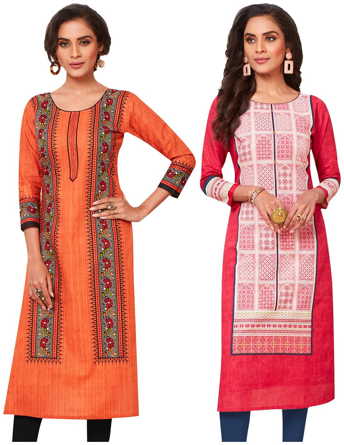 

Jevi Prints Women Pure Cotton Assorted Kurta Fabric