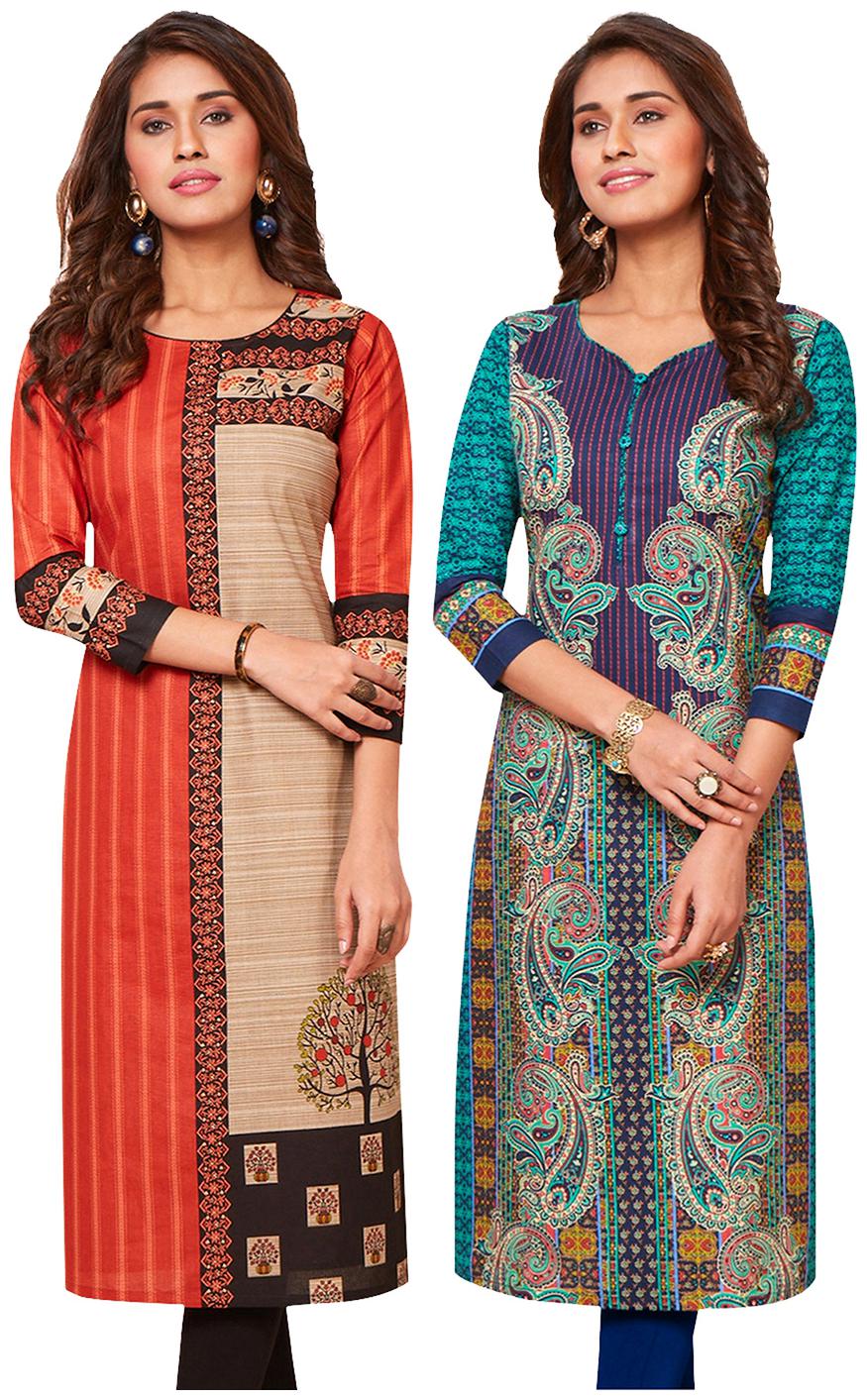 

Jevi Prints Women Pure Cotton Assorted Kurta Fabric