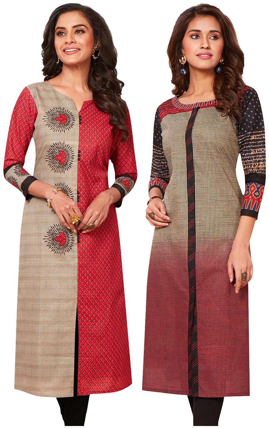 

Jevi Prints Women Pure Cotton Assorted Kurta Fabric