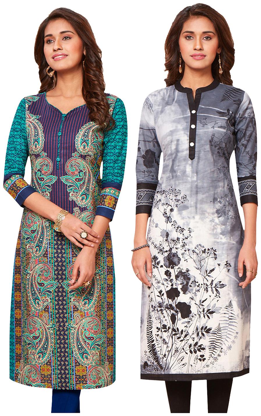 

Jevi Prints Women Pure Cotton Assorted Kurta Fabric