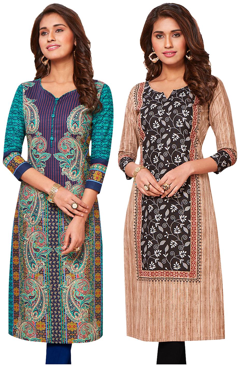 

Jevi Prints Women Pure Cotton Assorted Kurta Fabric