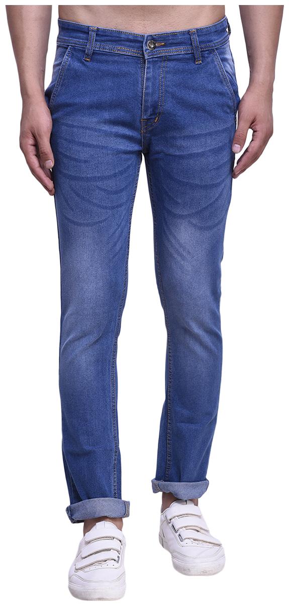 

JINJLR Men Blue Regular Fit Jeans