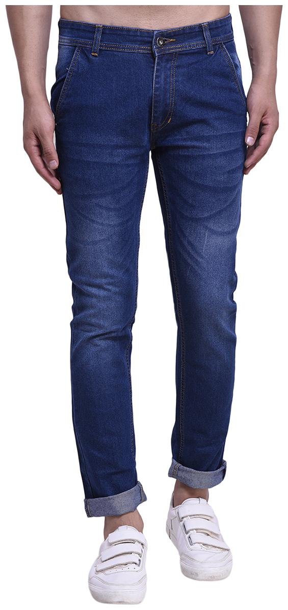 

JINJLR Men Blue Regular Fit Jeans