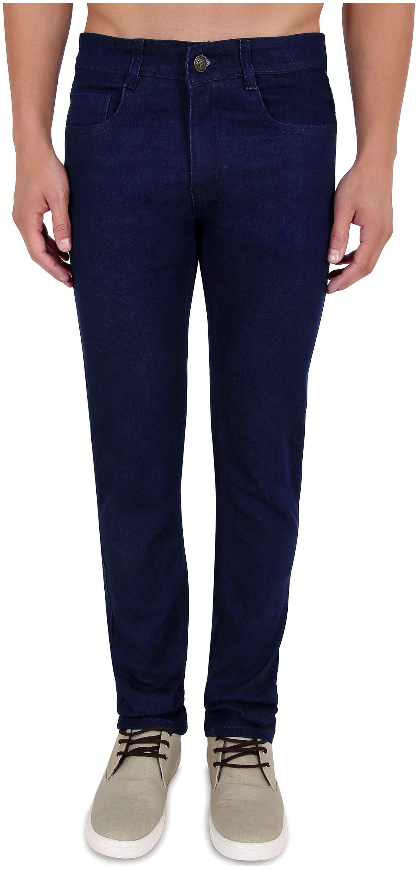 

JINJLR Men Blue Regular Fit Jeans