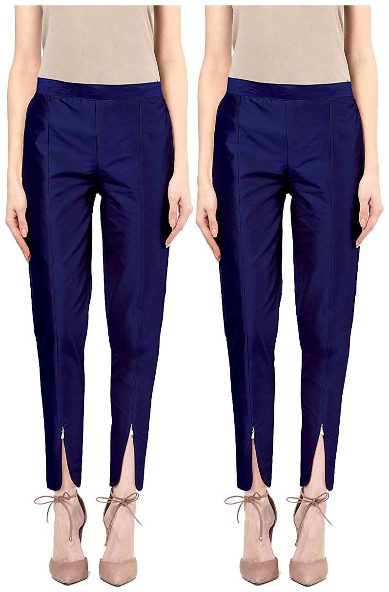 

JJ Fashion Women Blue Regular fit Regular pants