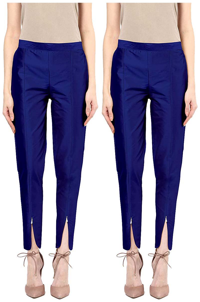 

JJ Fashion Women Blue Regular fit Regular pants