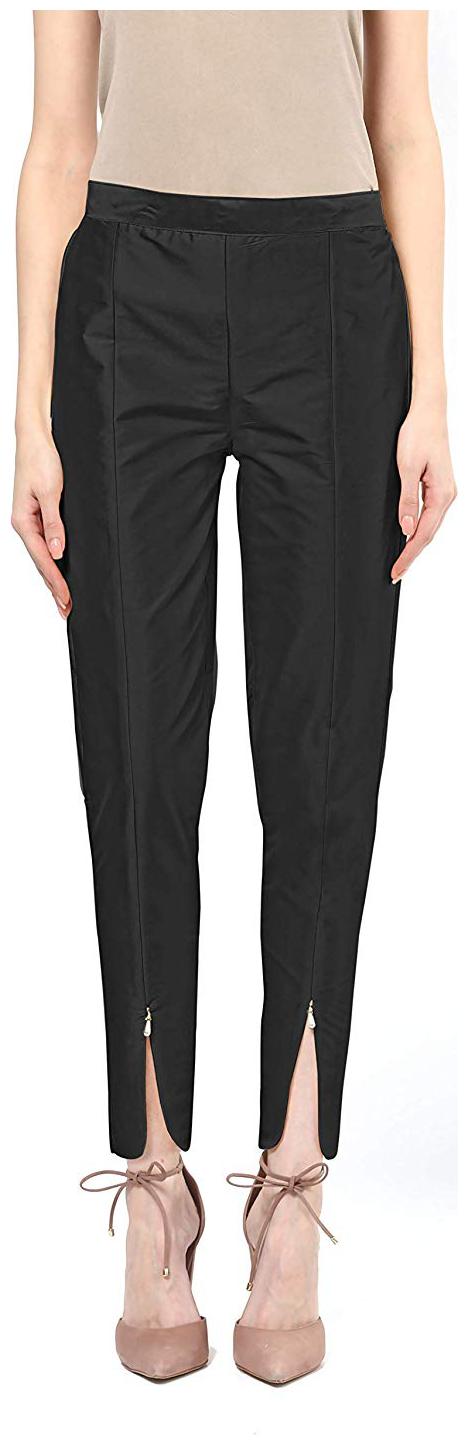 

JJ Fashion Women Black Regular fit Regular pants