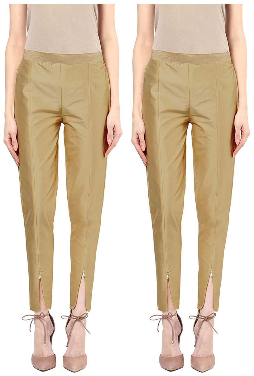 

JJ Fashion Women Beige Regular fit Regular pants