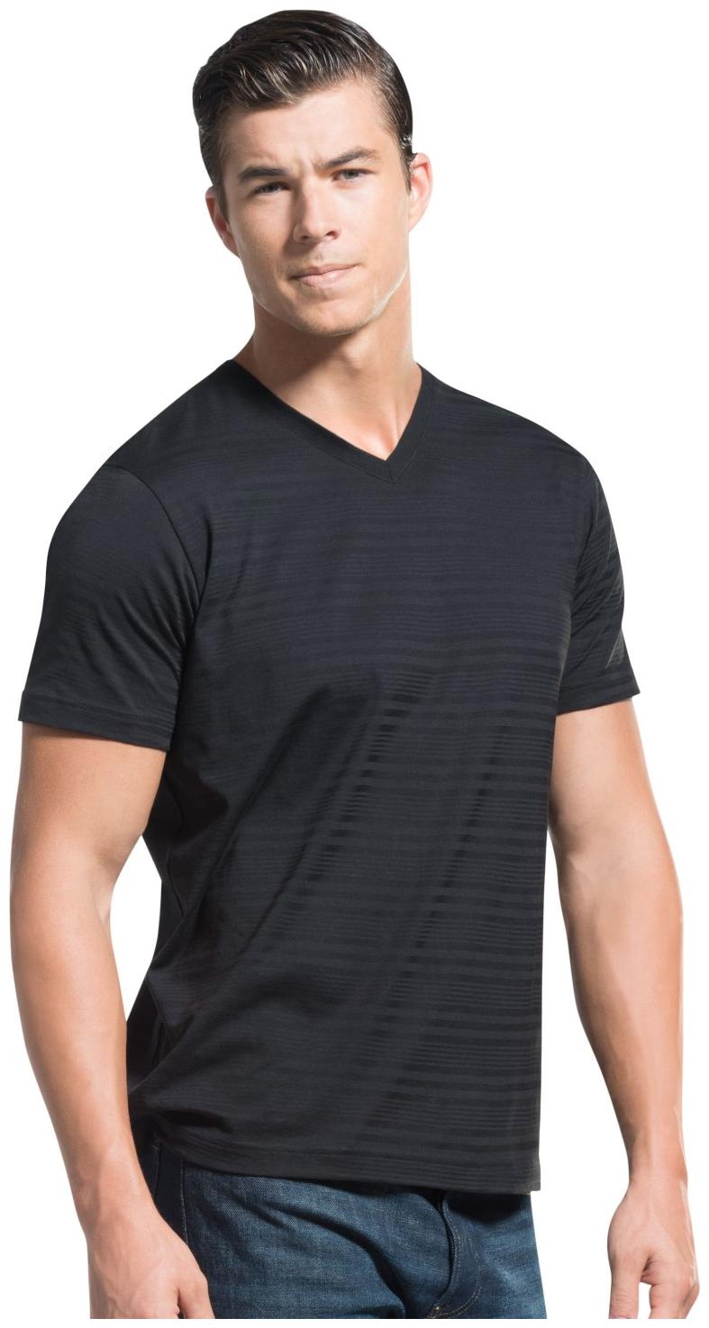 

Jockey Men Black Regular fit Cotton V neck T-Shirt - Pack Of 1