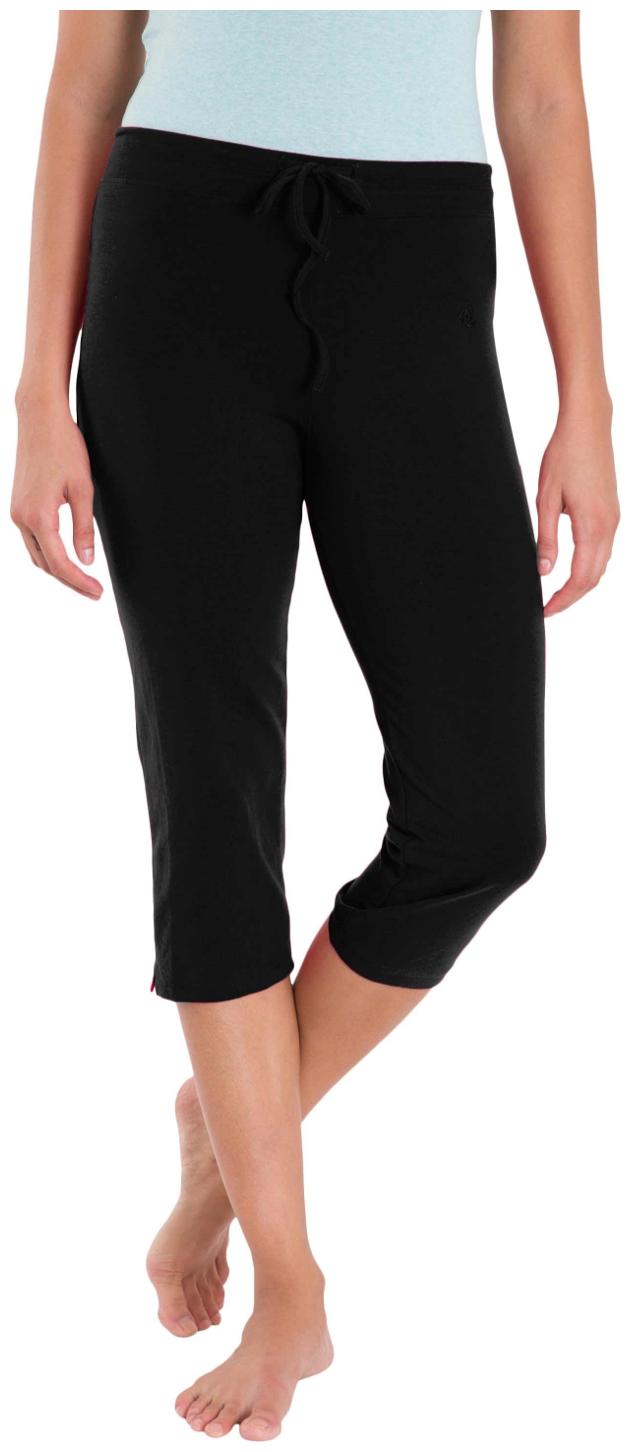 

Jockey Women Solid Regular capri - Black