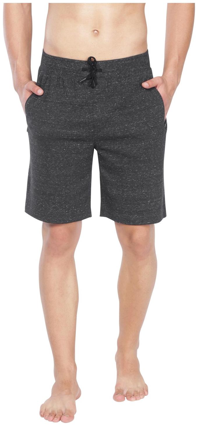 

Jockey Men Black Regular Fit Regular Shorts