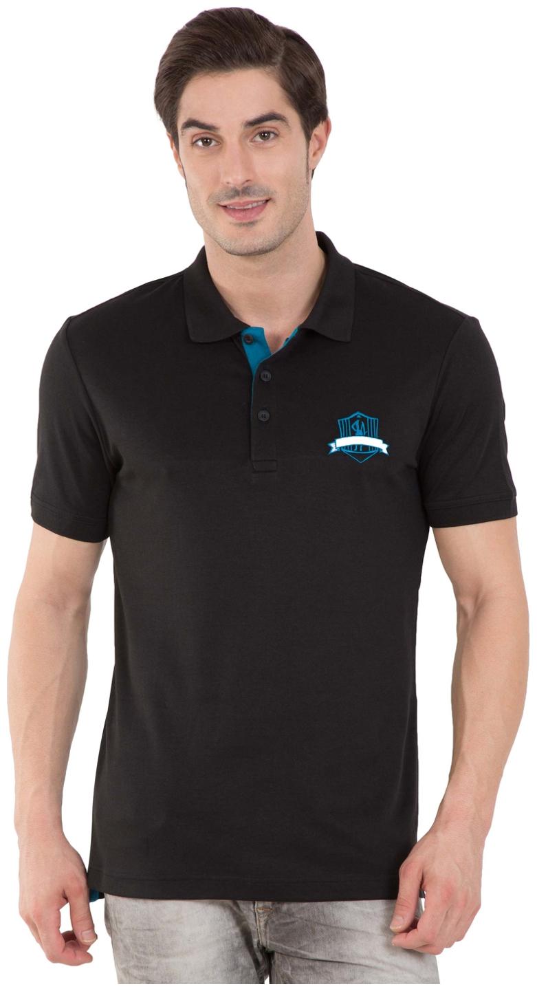 

Jockey Men Black Regular fit Cotton Polo collar T-Shirt - Pack Of 1