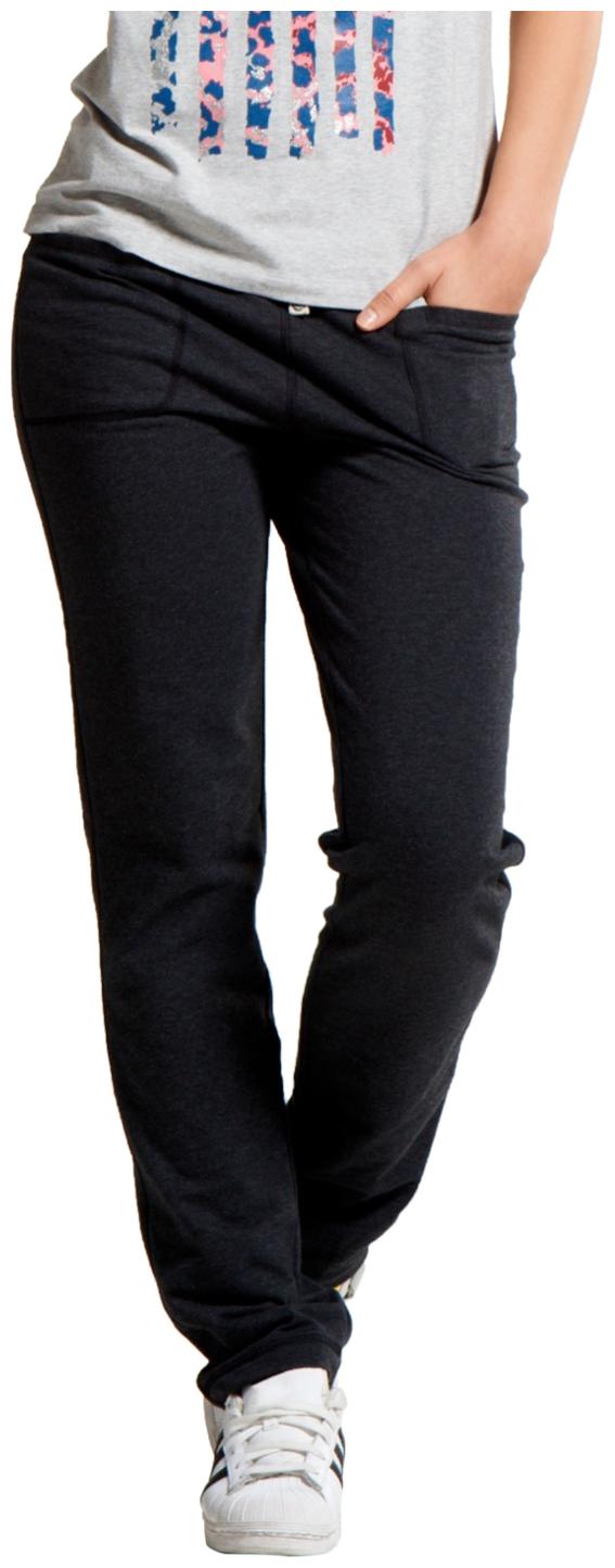 

Jockey Women Regular fit Cotton Solid Track pants - Black