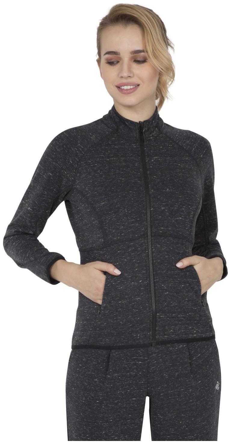 

Jockey Women Solid Regular Jacket - Black