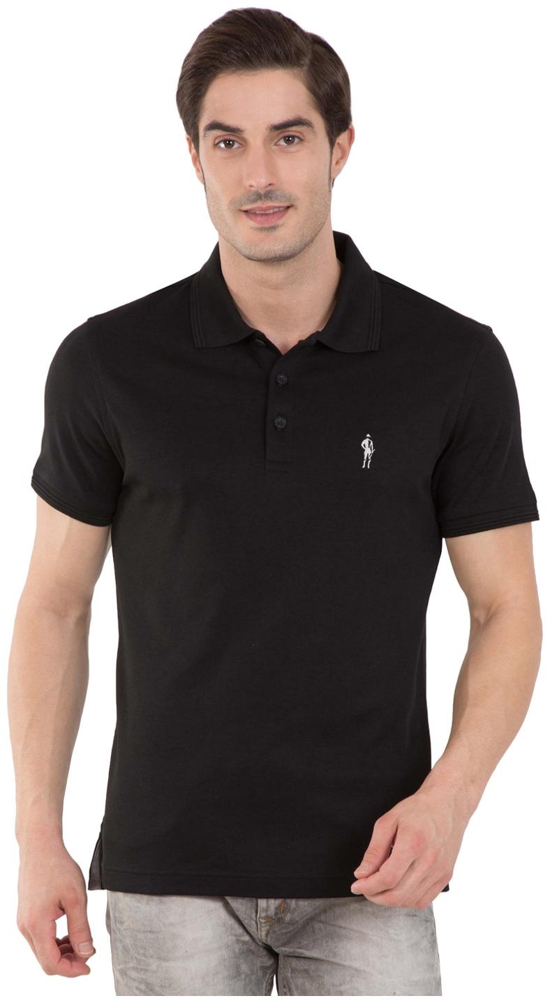 

Jockey Men Black Regular fit Cotton Polo collar T-Shirt - Pack Of 1