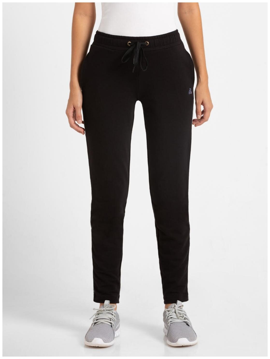 

Jockey Solid Track Pant Black