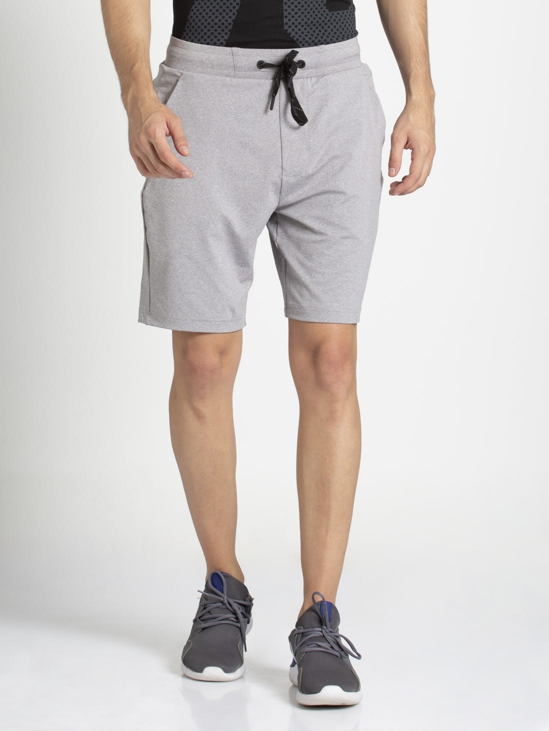 

Jockey Men Grey Regular Fit Regular Shorts