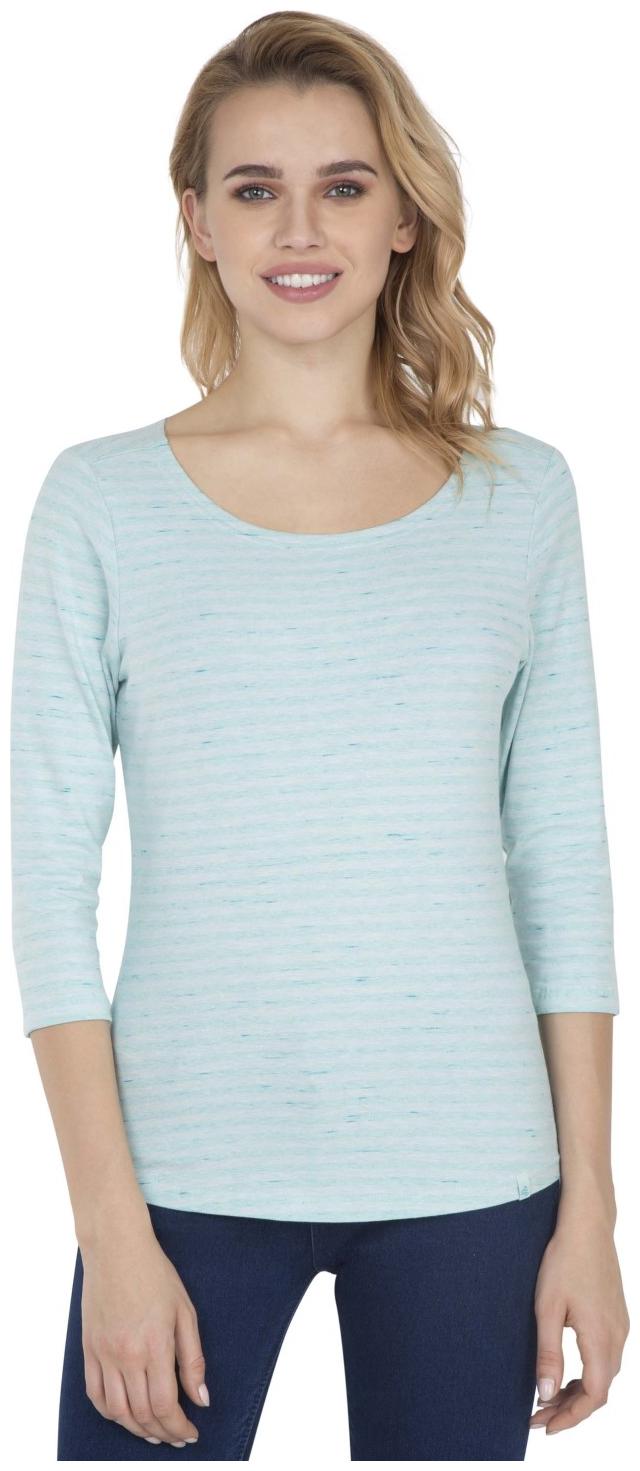

Jockey Women Blue Regular fit Round neck Cotton T shirt