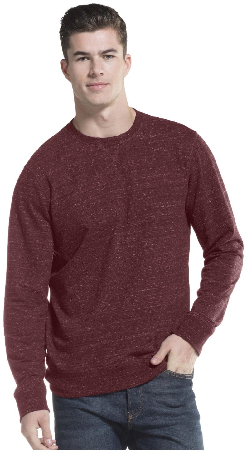

Jockey Burgundy Melange Sweatshirt - Style Number 2716