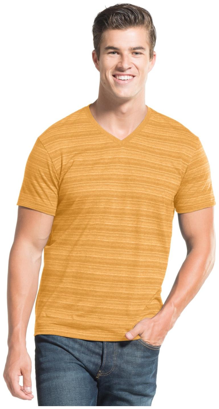 

Jockey Men Orange Regular fit Cotton V neck T-Shirt - Pack Of 1