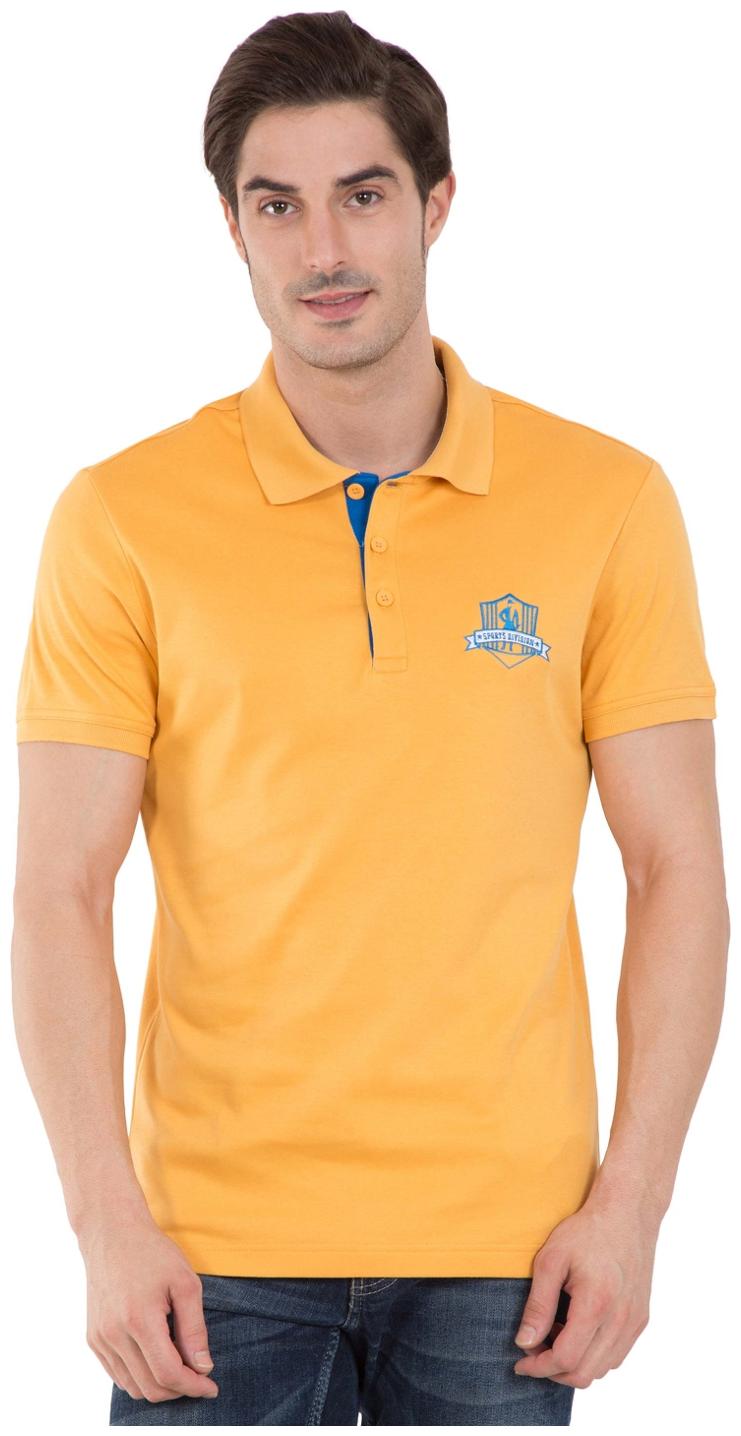 

Jockey Men Orange Regular fit Cotton Polo collar T-Shirt - Pack Of 1