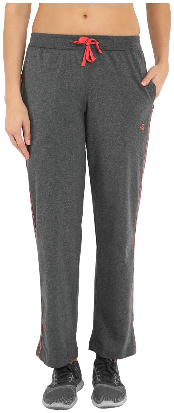 

Jockey Women Regular fit Cotton Solid Track pants - Grey