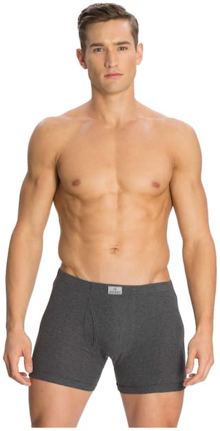 Download Buy Jockey Charcoal Melange Boxer Brief Pack of 2 - Style ...