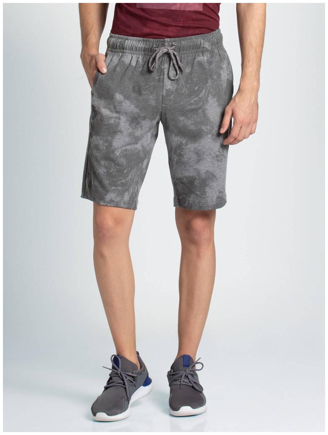 

Jockey Men Grey Regular Fit Regular Shorts