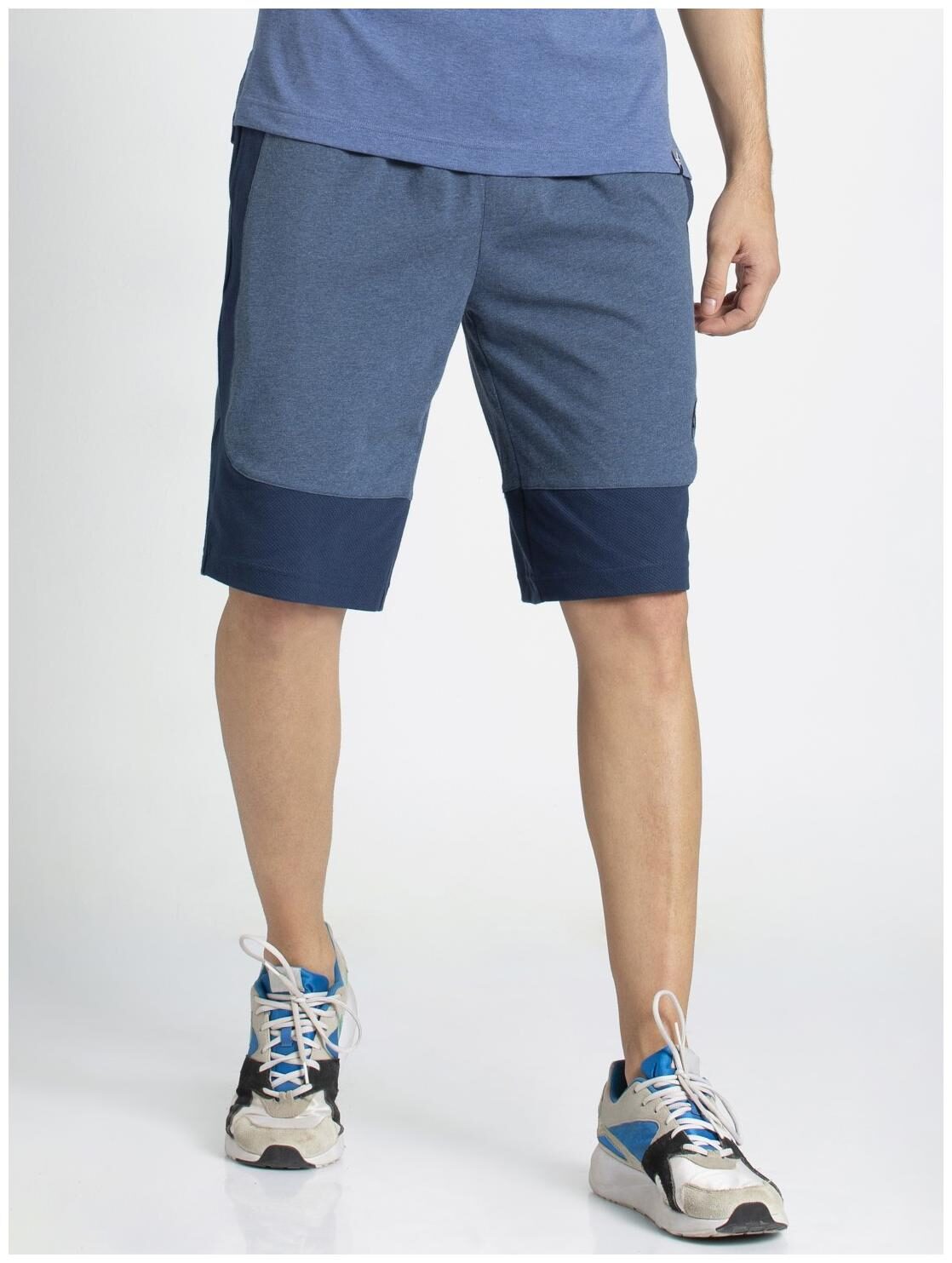 

Jockey Men Blue Regular Fit Regular Shorts