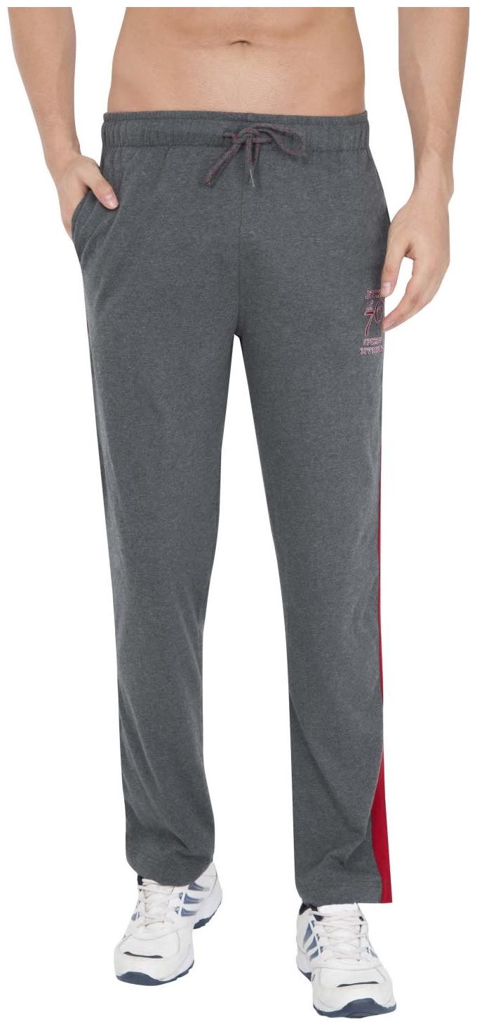 

Jockey Men Grey Solid Regular fit Track pants